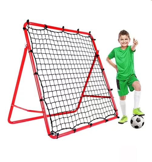 RED DE REBOTE PORTÁTIL PARA ENTRENAMIENTO DE PORTERÍAS 1X1 M ROJO - 4