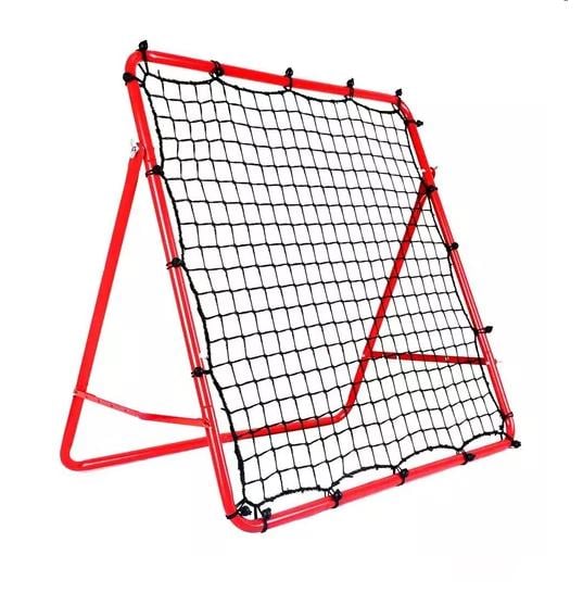 RED DE REBOTE PORTÁTIL PARA ENTRENAMIENTO DE PORTERÍAS 1X1 M ROJO - 1