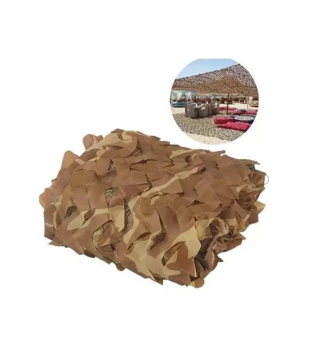MALLA CAMUFLAJE CAZA, RED CAMUFLAJE PAINTBALL, AIRSOFT 3X2 M CAFE - 3