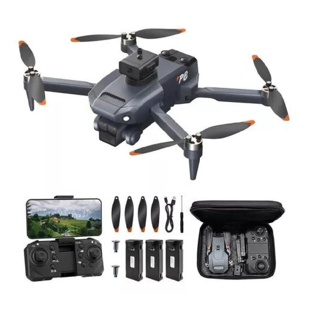 DRONE CÁMARA DUAL 3 BATERIAS 6K ANTI-OBSTÁCULOS EFECTOS LUZ