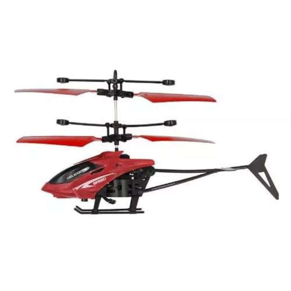DRONE MINI HELICÓPTERO CON SENSOR VOLADOR RECARGABLE COLOR AL AZAR - 2
