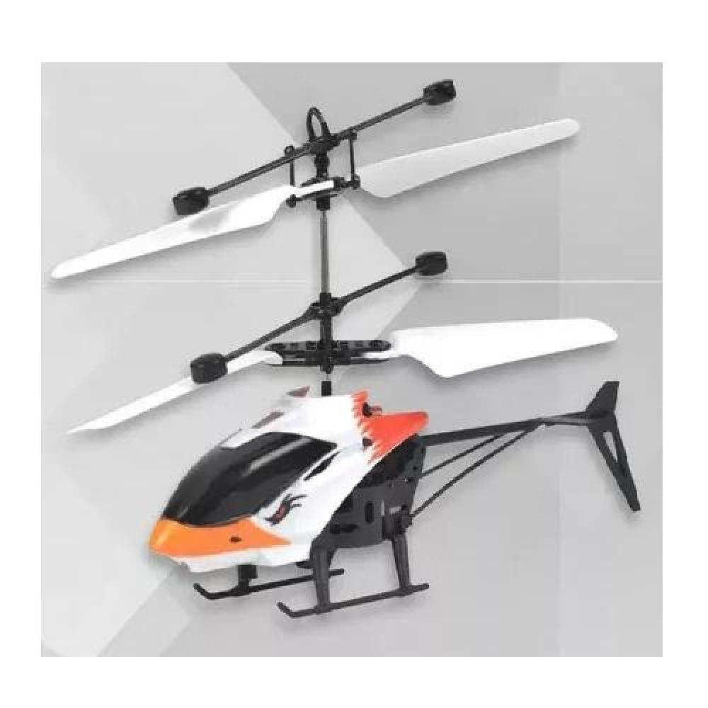 DRONE MINI HELICÓPTERO CON SENSOR VOLADOR RECARGABLE COLOR AL AZAR - 5