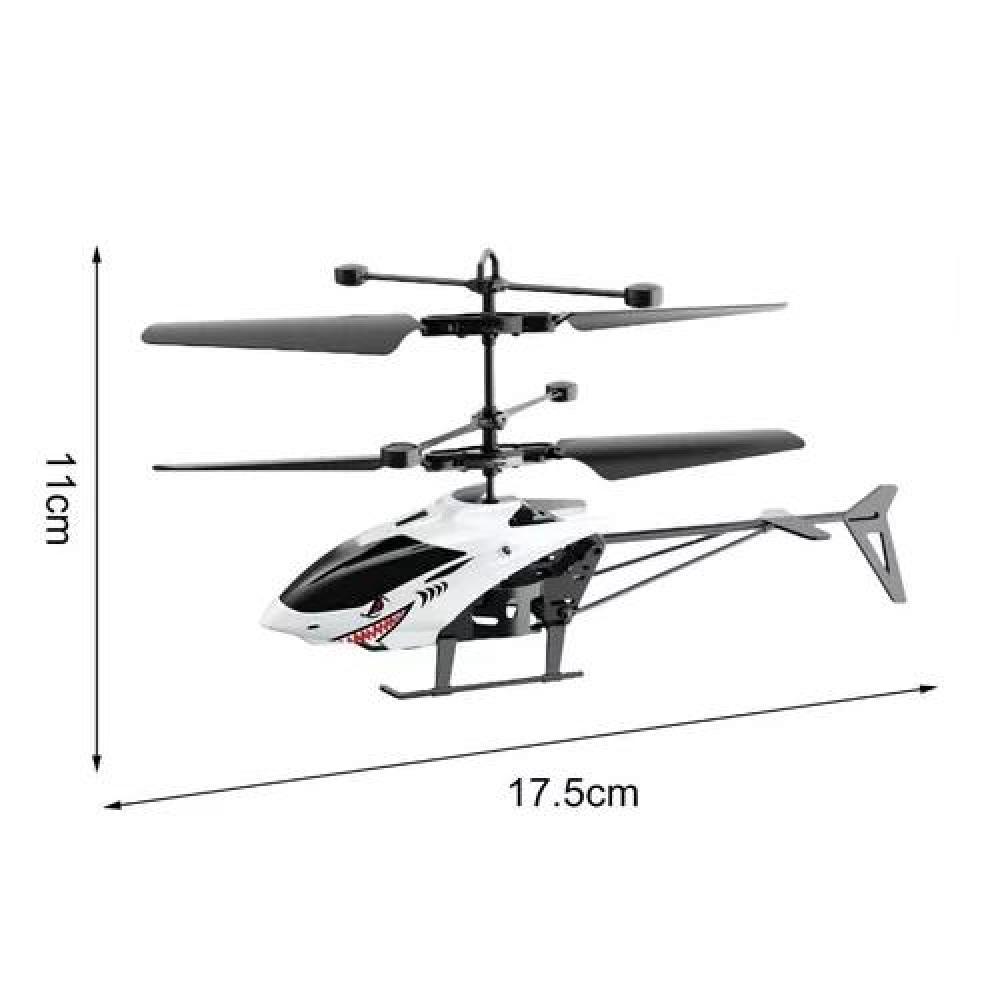 DRONE MINI HELICÓPTERO CON SENSOR VOLADOR RECARGABLE COLOR AL AZAR - 7