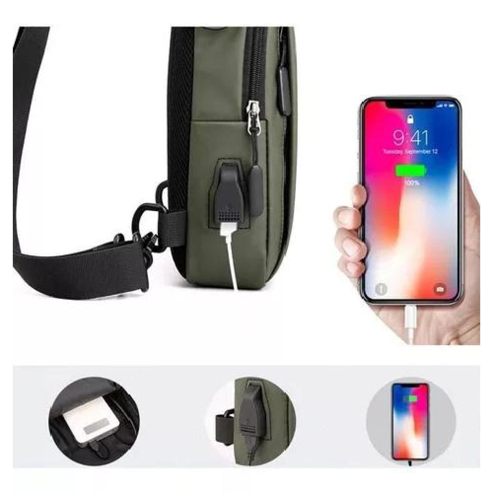 BOLSO DE PECHO BANANO USB - 6