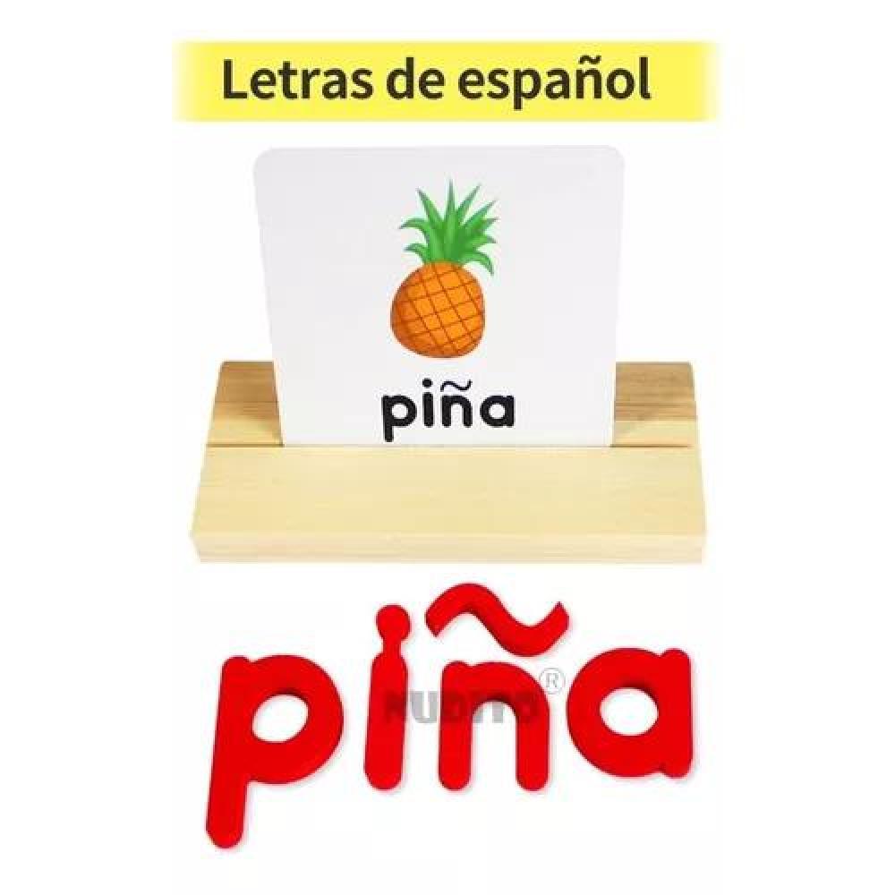 JUGUETE EDUCATIVO DE ORTOGRAFÍA EN ESPAÑOL, TARJETA DIDÁCTICA - 3