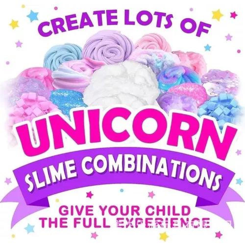 KIT PARA HACER SLIME UNICORNIO INCLUYE TODOS LOS ACCESORIOS - 2