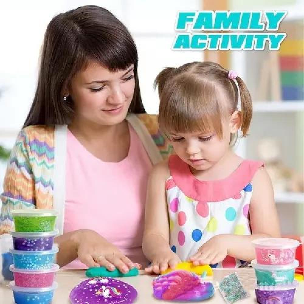 KIT PARA HACER SLIME UNICORNIO INCLUYE TODOS LOS ACCESORIOS - 3