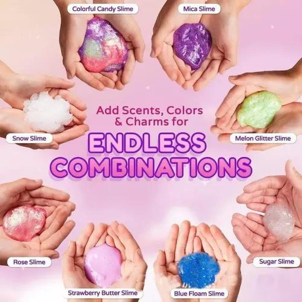 KIT PARA HACER SLIME UNICORNIO INCLUYE TODOS LOS ACCESORIOS - 7