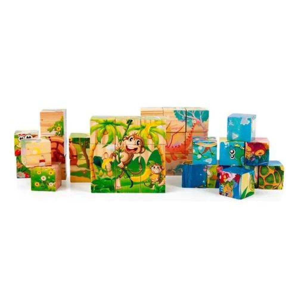 6 JUEGOS INFANTILES DE MADERA, JUEGOS DIDÁCTICOS DE MADERA - 7