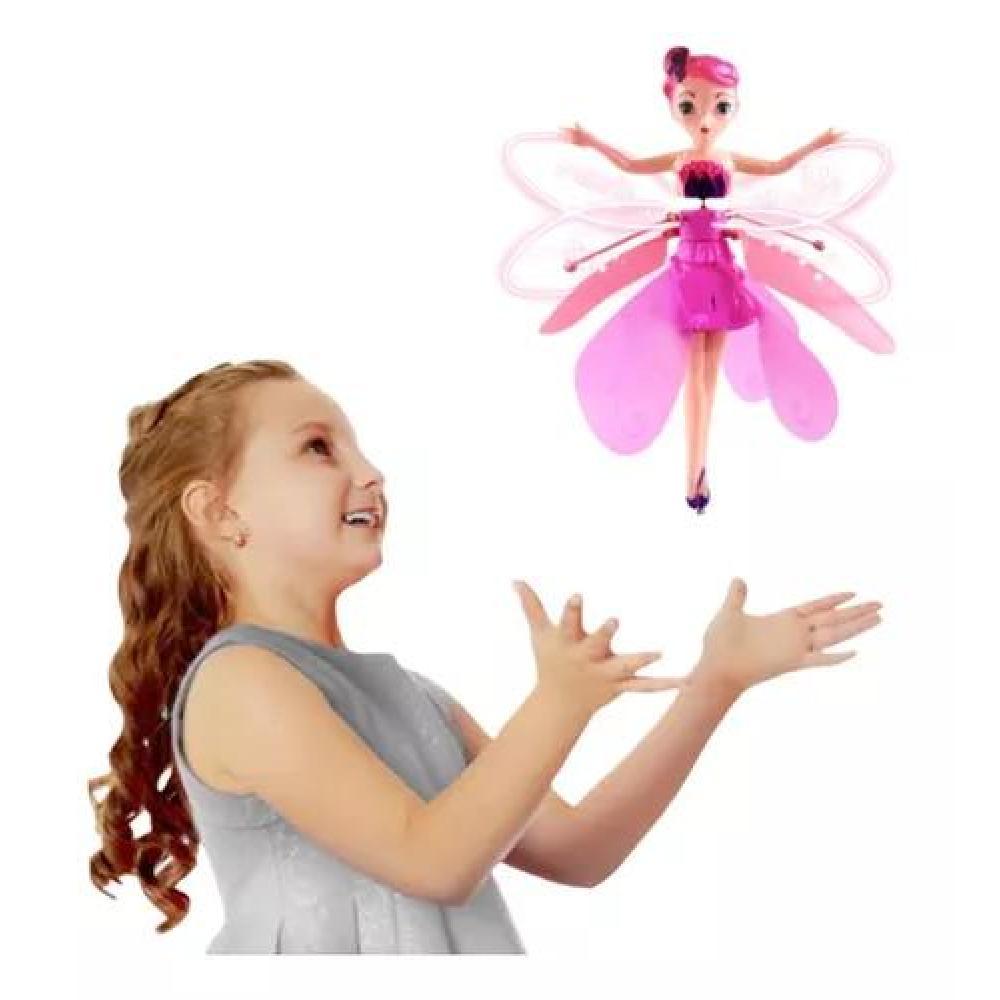 MUÑECA MÁGICA, HADA VOLADORA, RECARGABLE, CON SENSOR TIKTOK - 2
