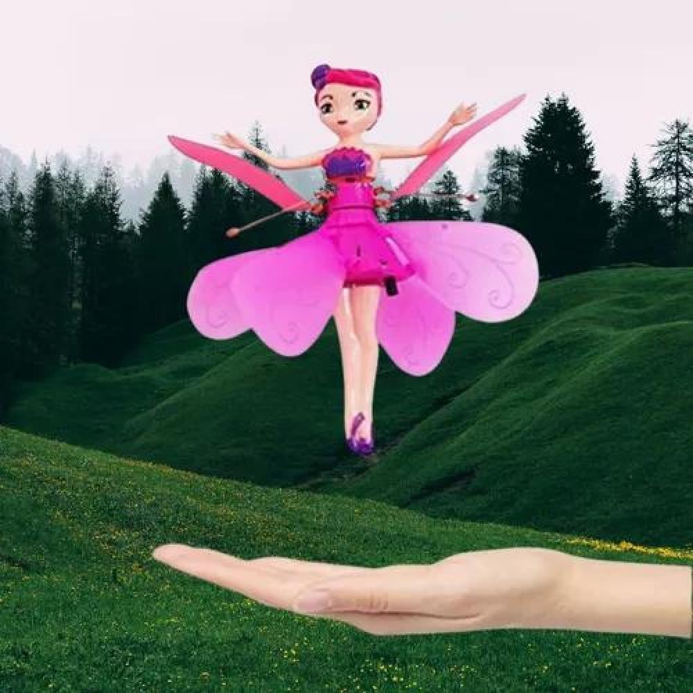 MUÑECA MÁGICA, HADA VOLADORA, RECARGABLE, CON SENSOR TIKTOK - 3