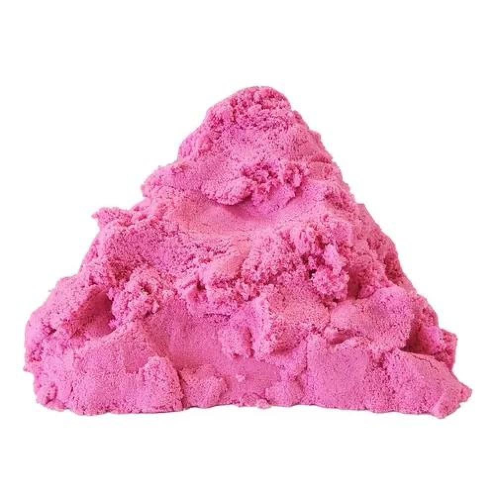 ARENA MÁGICA COLORES 450 G CON 5 MOLDES ADETEC COLOR ROSADO - 2