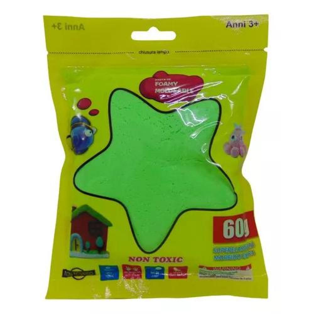 3 BOLSAS DE FOAMY MOLDEABLE 60 G COLOR MIXTO SLIME DIDÁCTICO - 2