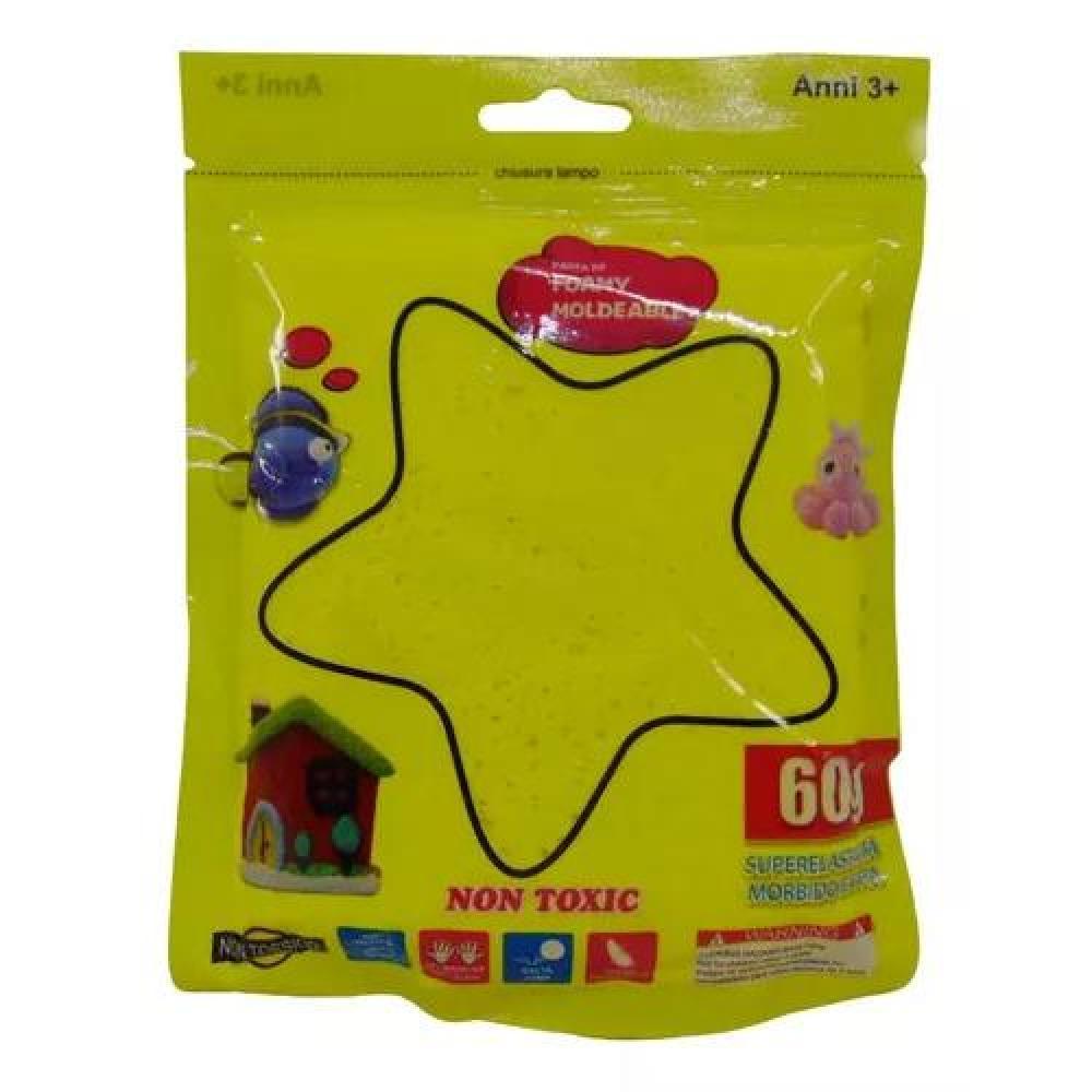 3 BOLSAS DE FOAMY MOLDEABLE 60 G COLOR MIXTO SLIME DIDÁCTICO - 3