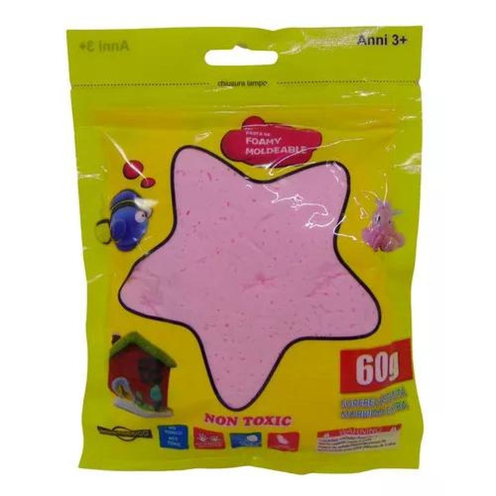 3 BOLSAS DE FOAMY MOLDEABLE 60 G COLOR MIXTO SLIME DIDÁCTICO - 6