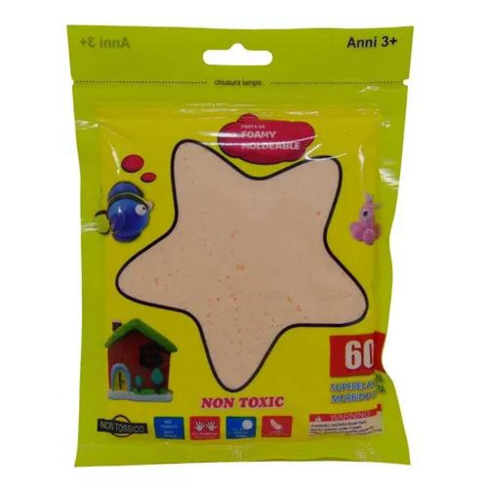 3 BOLSAS DE FOAMY MOLDEABLE 60 G COLOR MIXTO SLIME DIDÁCTICO - 7