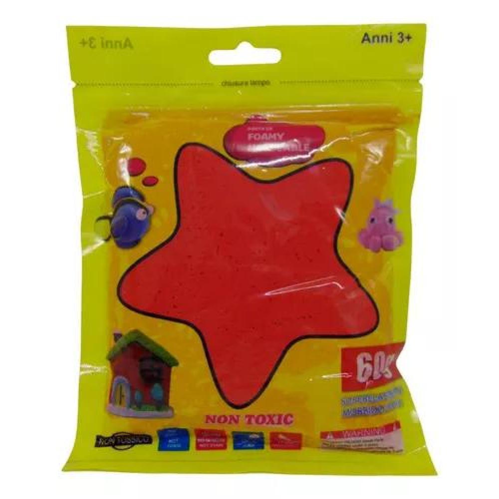 3 BOLSAS DE FOAMY MOLDEABLE 60 G COLOR MIXTO SLIME DIDÁCTICO - 8