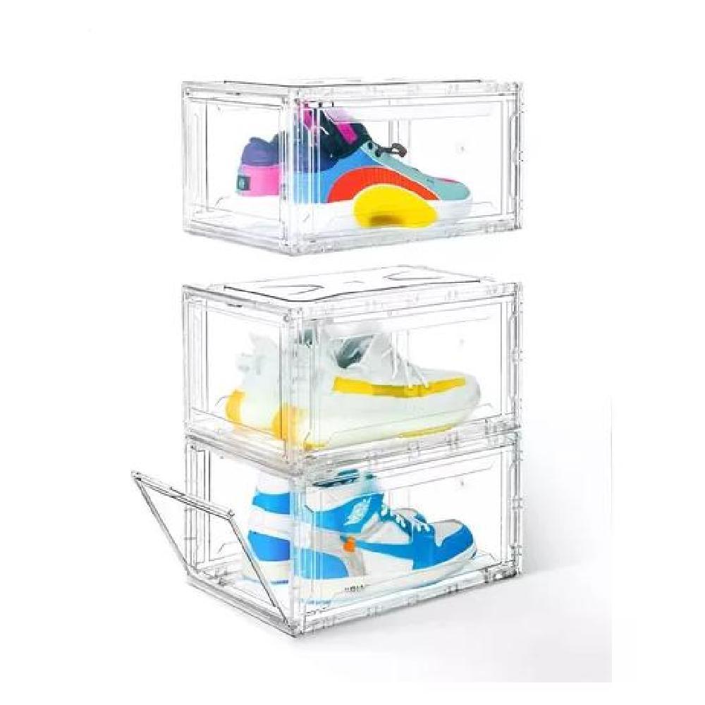 CAJA ORGANIZADORA TRANSPARENTE APILABLE PARA ZAPATOS - 2