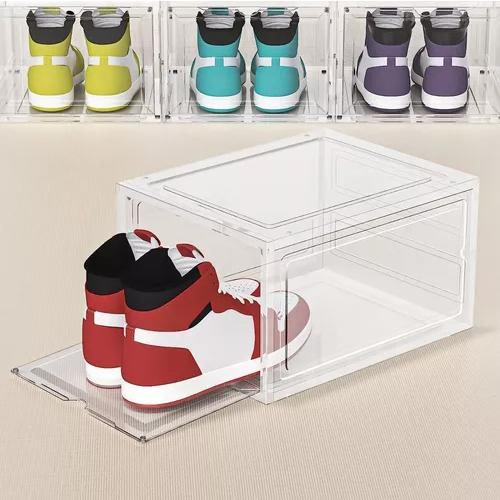 CAJA ORGANIZADORA TRANSPARENTE APILABLE PARA ZAPATOS - 5