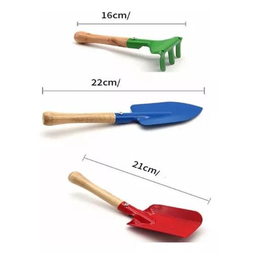 SET DE JARDINERÍA INFANTIL: HERRAMIENTAS DIDÁCTICAS MULTICOLOR - 2