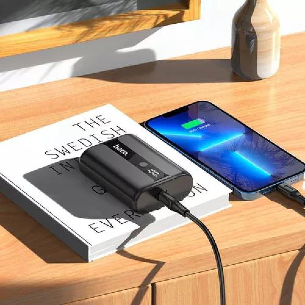 BATERÍA EXTERNA POWER BANK Q3 PRO PD QC 3, COMPATIBLE CON IPHONE - 5