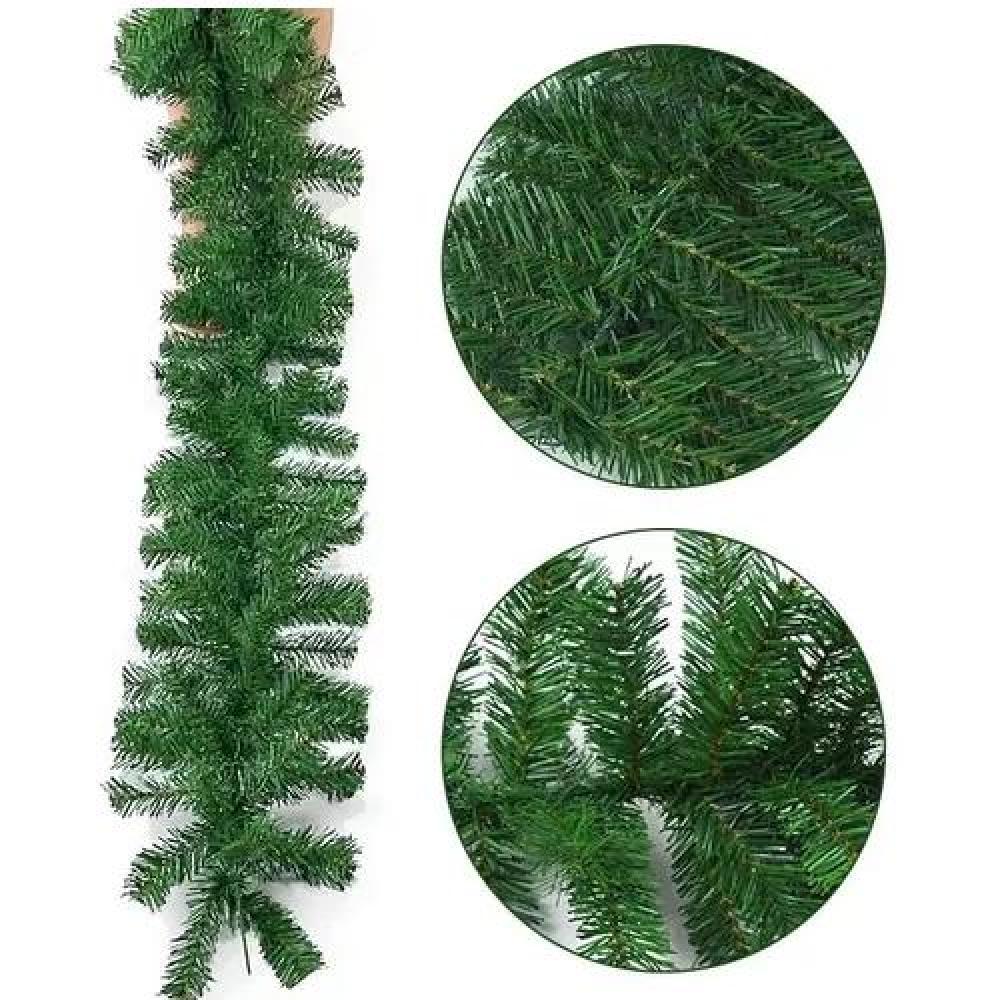 GUIRNALDA DE NAVIDAD ABETO COLGANTE DECORATIVA COLOR VERDE - 4