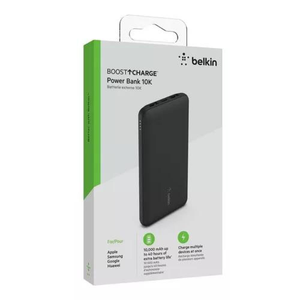 BATERÍA PORTÁTIL 10,000 MAH, USB-C Y A, COLOR NEGRO - 2
