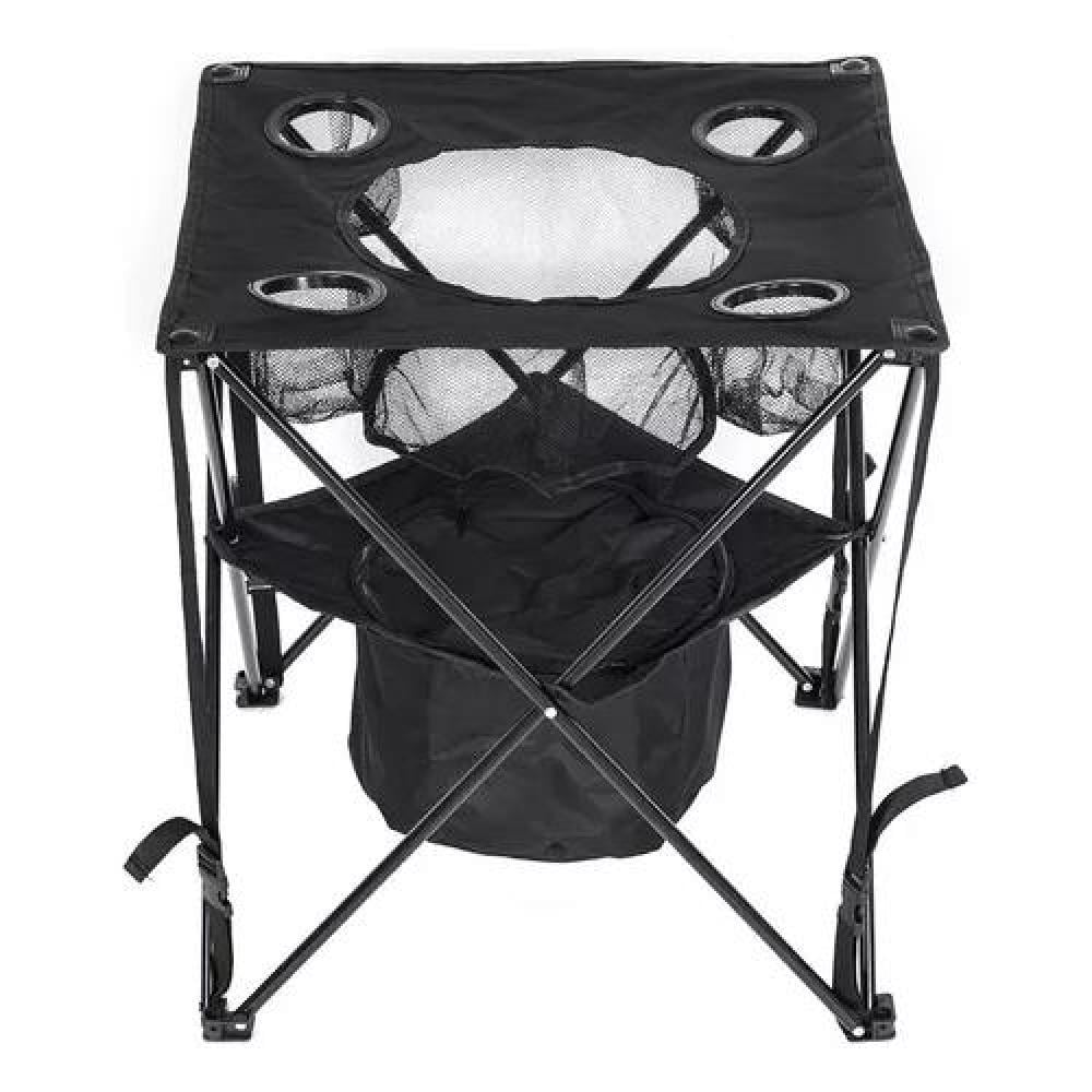 MESA PLEGABLE PARA PICNIC NEGRA - 2