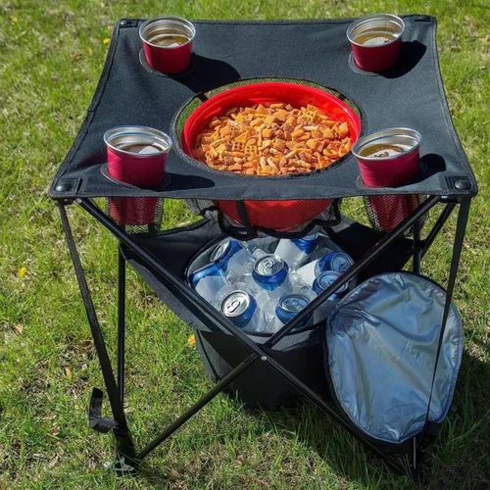 MESA PLEGABLE PARA PICNIC NEGRA - 6