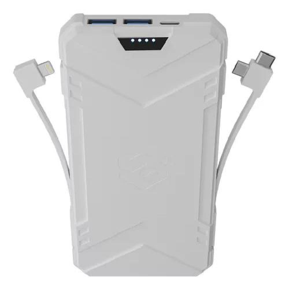BANCO DE PODER POWER BANK 10,000 MAH, SLEEVE, COLOR BLANCO - 2