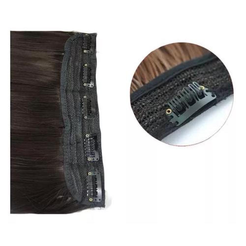 EXTENSIONES DE CABELLO, CORTINAS DE PELO LISO, 24 PULGADAS - 3