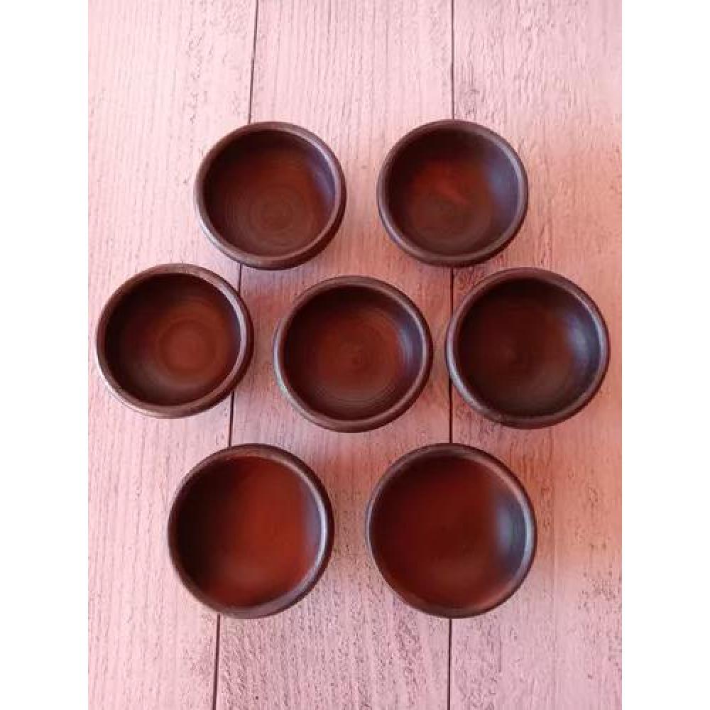 POCILLOS DE GREDA PARA PEBRE Y SALSAS, 8 CM, PACK DE 6 UNIDADES - 4