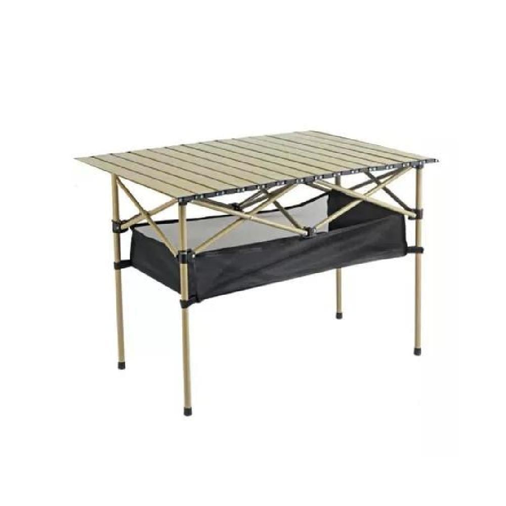 MESA PLEGABLE PARA CAMPING PORTÁTIL MULTIUSO EXTERIORES - 1