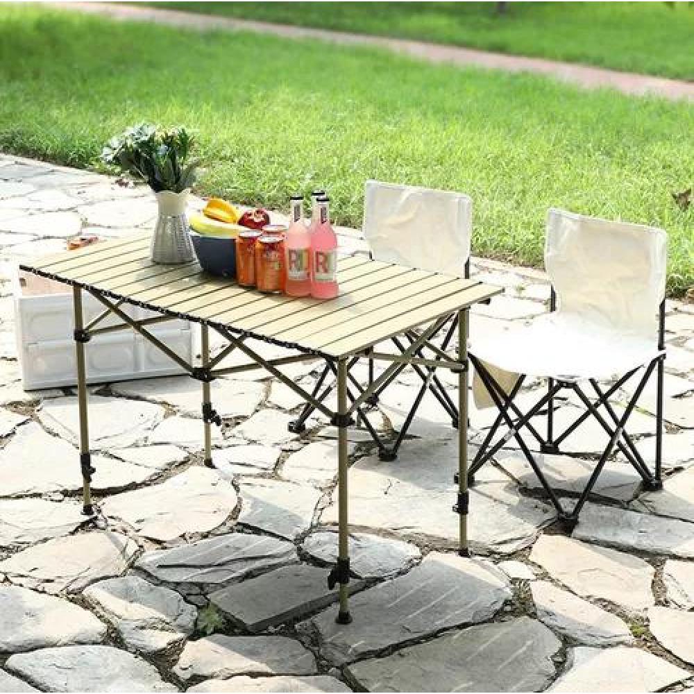 MESA PLEGABLE PARA CAMPING PORTÁTIL MULTIUSO EXTERIORES - 6