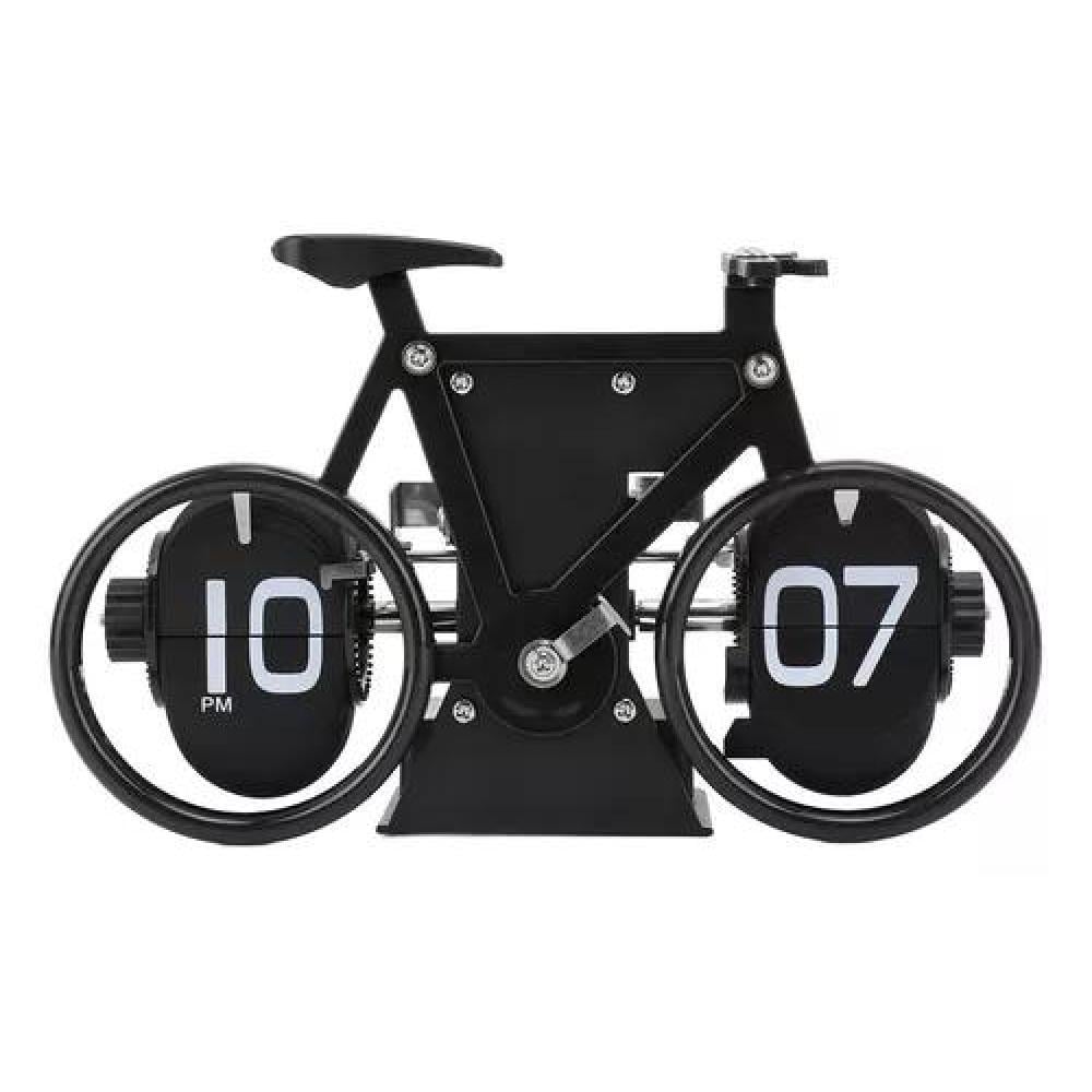 RELOJ DE ESCRITORIO PLEGABLE, VINTAGE, CON FORMA DE BICICLETA - 2