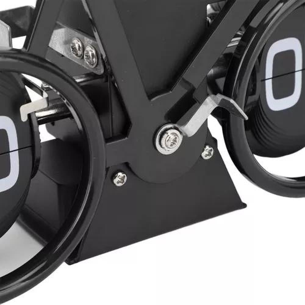RELOJ DE ESCRITORIO PLEGABLE, VINTAGE, CON FORMA DE BICICLETA - 4