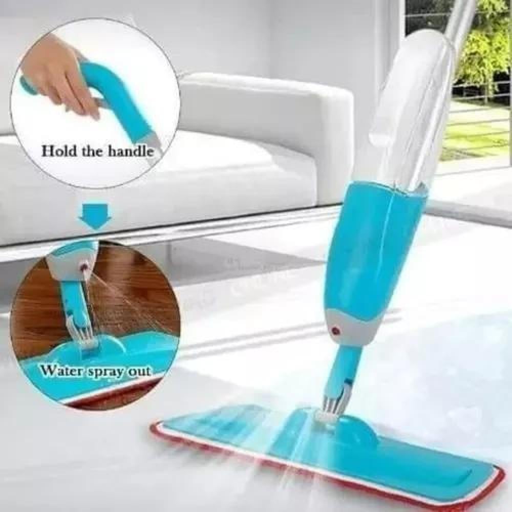 MOPA LIMPIADOR ROCIADOR SPRAY TRAPEADOR PARA PISO BLANCO - 3