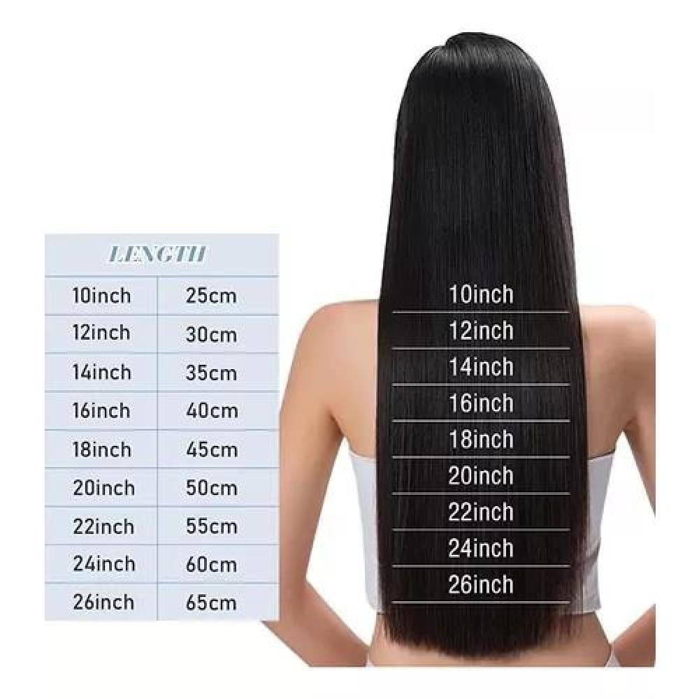 EXTENSIONES DE CABELLO DE ALTA CALIDAD, APARIENCIA NATURAL, LISO - 3