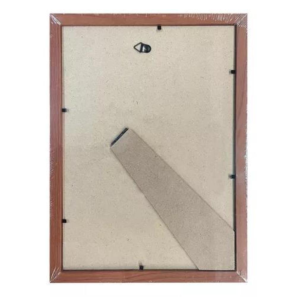 MARCO PARA DIPLOMA O TÍTULO, 21X29.7 CM, COLOR CAOBA - 2