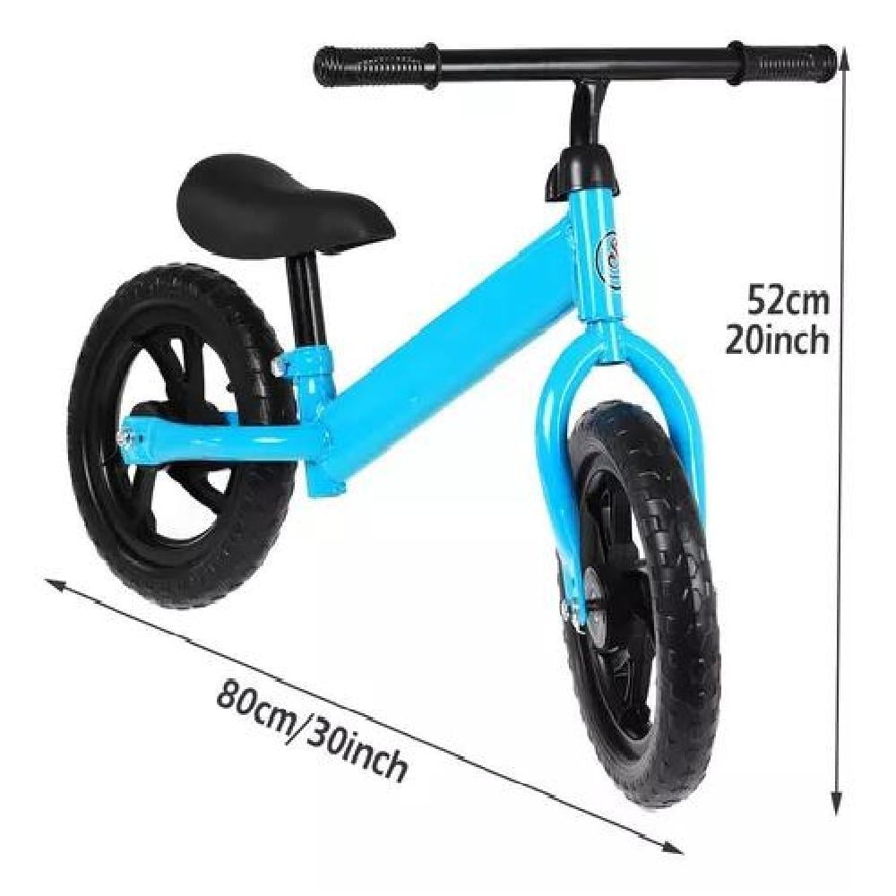 BICICLETA DE EQUILIBRIO SIN PEDALES DE APRENDIZAJE  NEGRA - 2