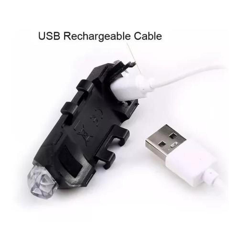 LUCES LED RECARGABLE USB PARA BICICLETA - 3