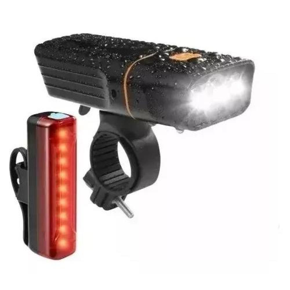 LUZ DE BICICLETA IMPERMEABLE RECARGABLE TRASERA 1000LM - 2
