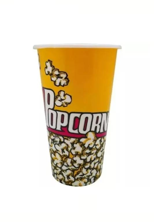 PACK 24 VASOS PLÁSTICOS CABRITAS POPCORN 18X11CM - 1