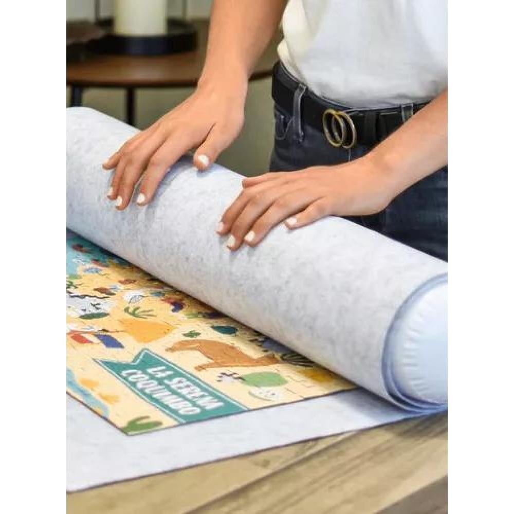 PUZZLE MAT XXL, 100 X 150 CM, ALMACENADOR DE PUZZLE PORTÁTIL - 2