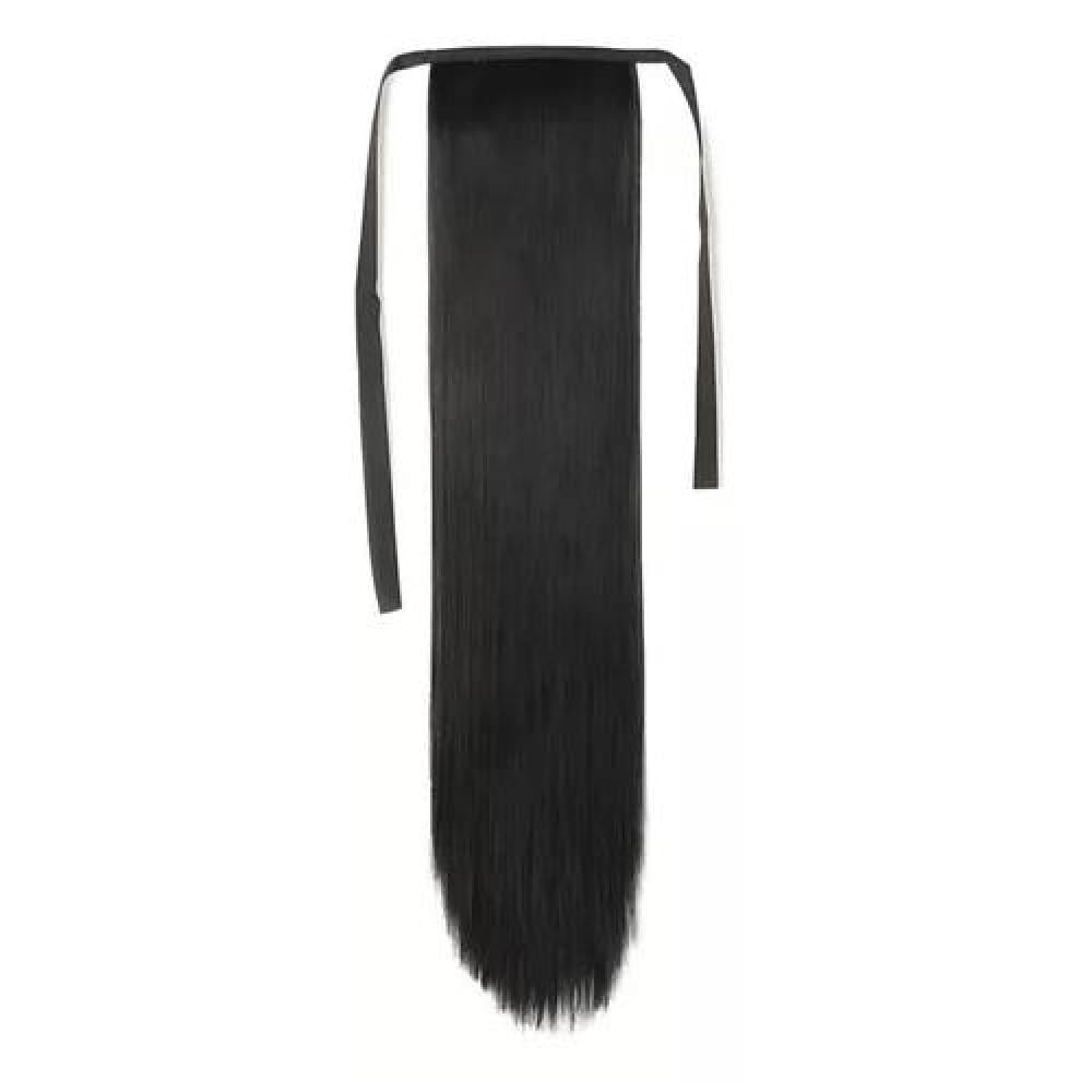 POSTIZOS DE EXTENSIONES DE COLA, FIBRA KANEKALON, PELO LISO - 2