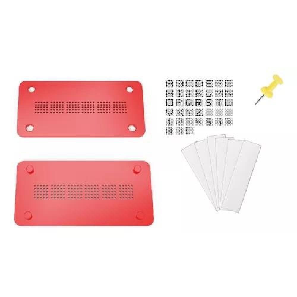 PLANTILLA MATRIZ PARA GRABADO DE PLACAS, MEDIDAS REGLAMENTARIAS - 1