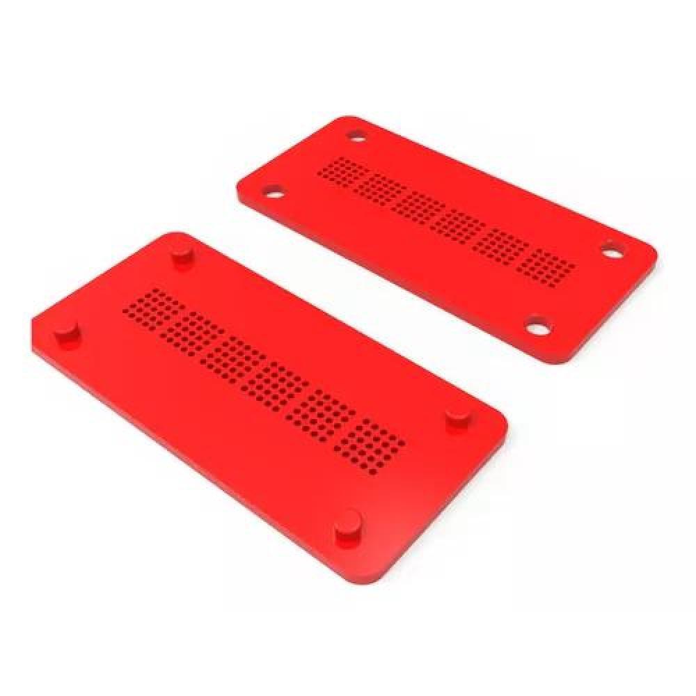 PLANTILLA MATRIZ PARA GRABADO DE PLACAS, MEDIDAS REGLAMENTARIAS - 2