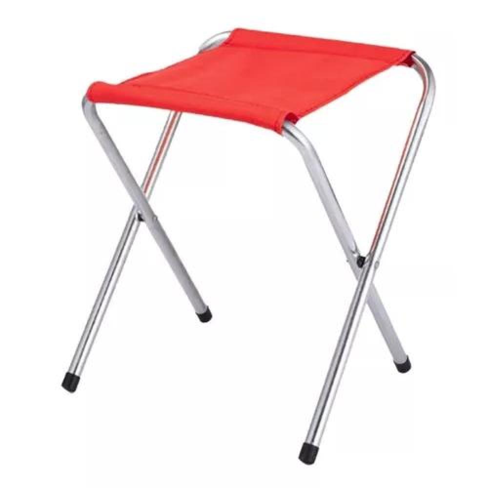 ASIENTO PLEGABLE PARA CAMPING ROJO - 1