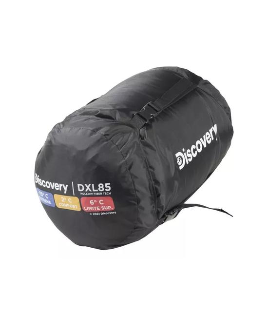 SACO DE DORMIR DOBLE DISCOVERY DXL85, 2 PERSONAS, COLOR NARANJA - 5