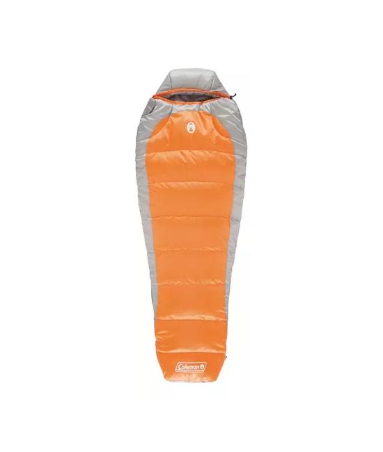 SACO DE DORMIR SILVER 25 GRADOS COLEMAN®, COLOR NARANJA - 1